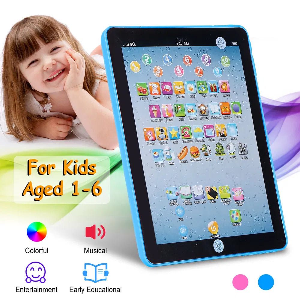 Educational Toddler Learning Tablet – Interactive ABC & Numbers Toy for Kids