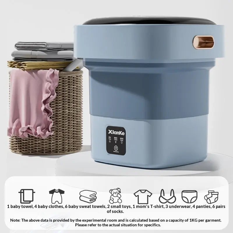 Mini Foldable Washing Machine