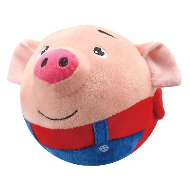 Cartoon Animal Jumping Ball