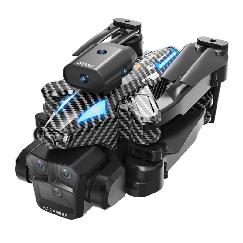 C10 Black Triple Camera Drone – HD Aerial RC Quadcopter - Homtoy