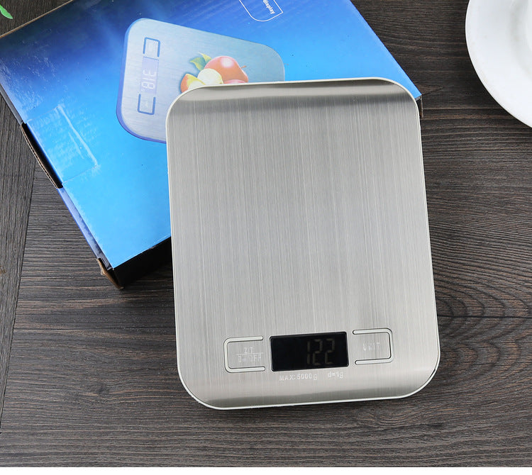 Digital Stainless Steel Kitchen Scale – High Precision Electronic Food Weighing Scale