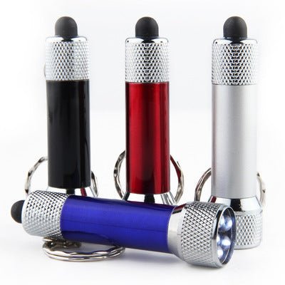 Mini Keychain Light Emergency Night Light Camping Flashlight Portable LED Torch Aluminum Keyring - Homtoy
