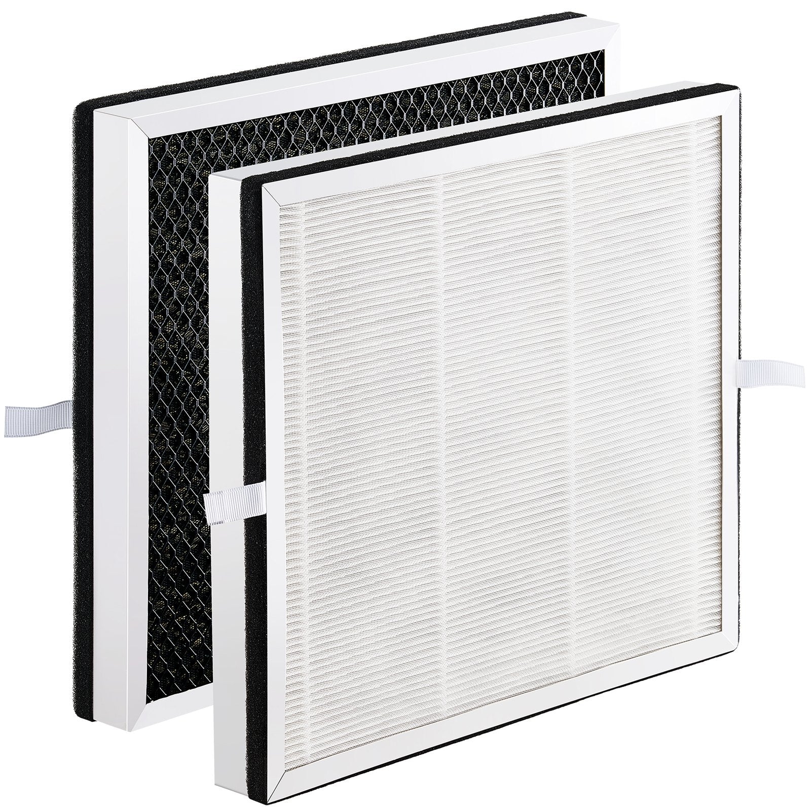 3-in-1 H13 Replacement Filter for Square Air Purifiers – PET Pre-Filter & Activated Carbon