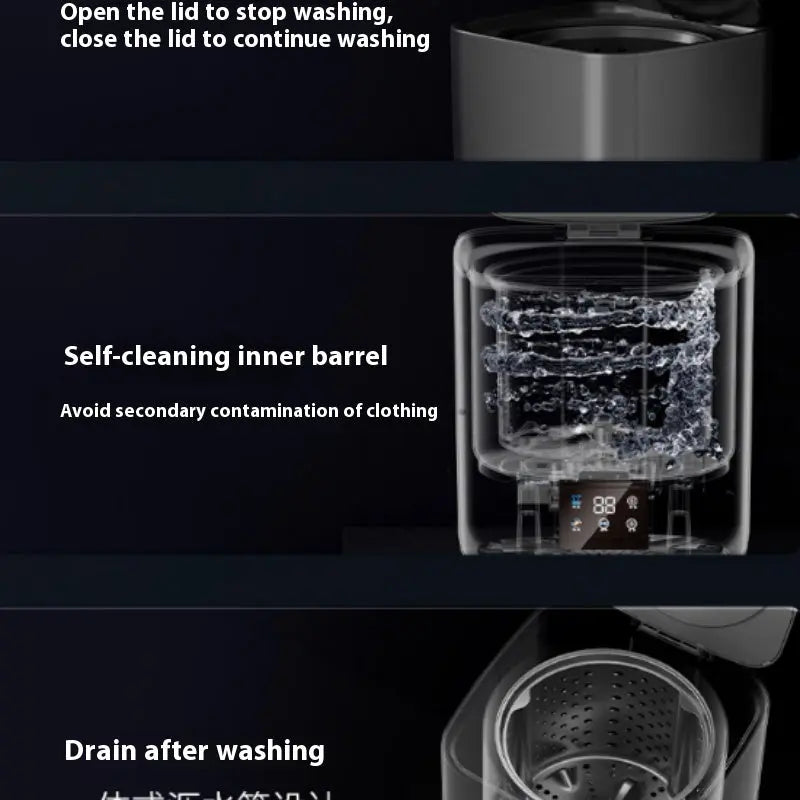 Mini Foldable washing-machine