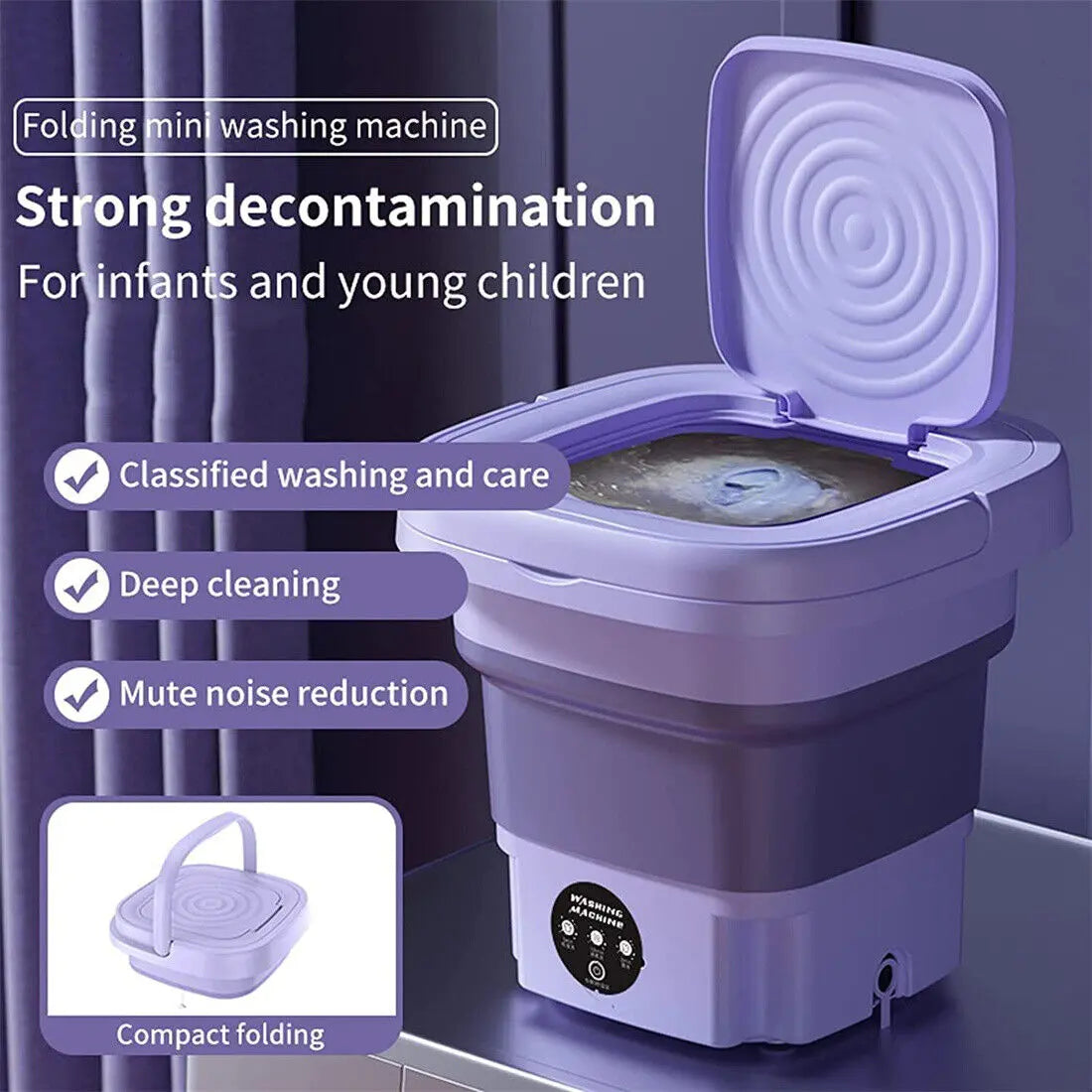 Portable Foldable Washing MachinePortable Foldable Washing Machine