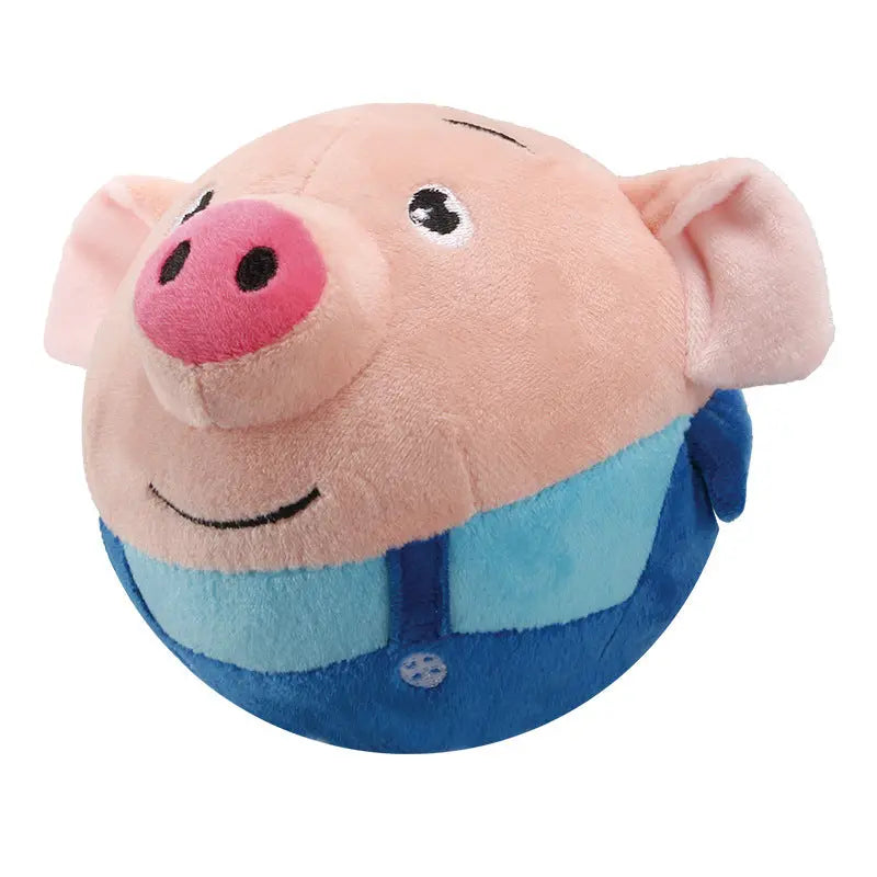 Cartoon Animal Jumping Ball