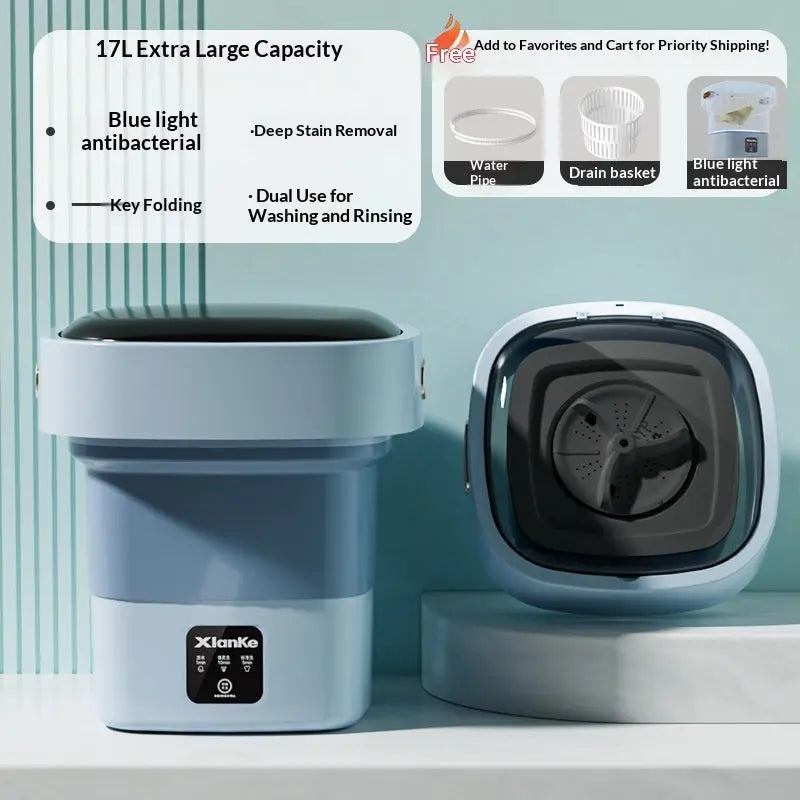 Mini Foldable Washing Machine