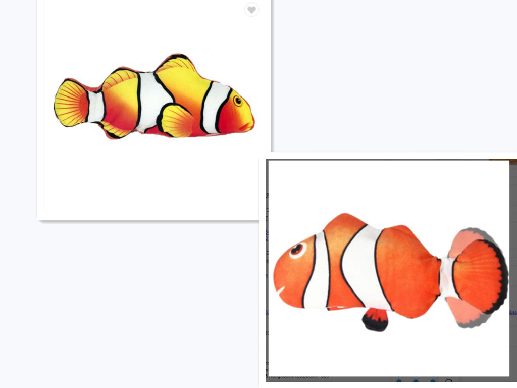 Electric Flopping Fish Cat Toy – USB Rechargeable Interactive Pet Toy