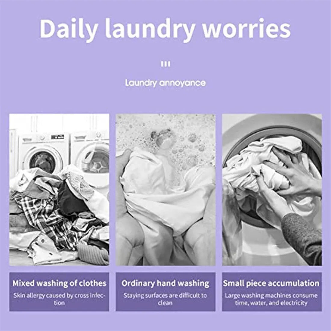 Portable Foldable Washing Machine