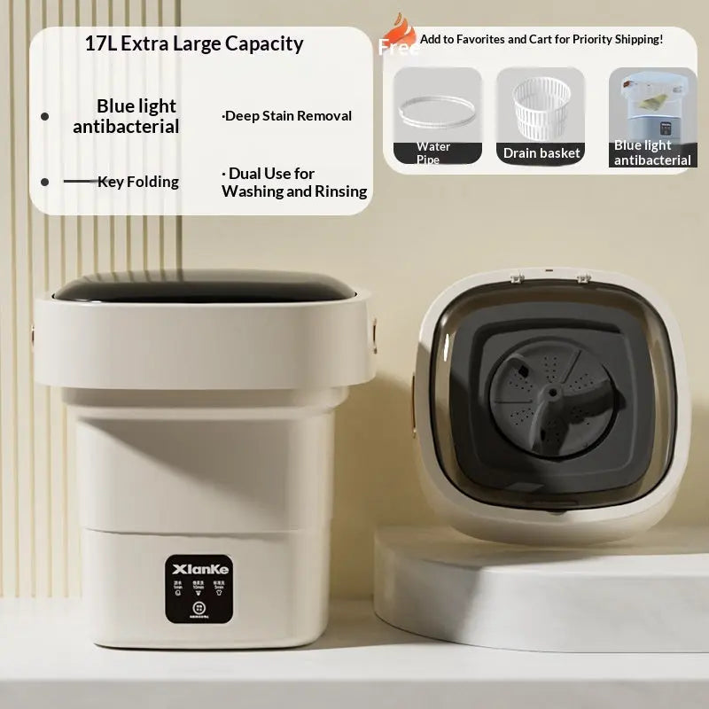 Mini Foldable Washing Machine